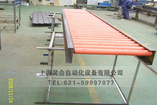 動(dòng)力包膠輥筒輸送機(jī)